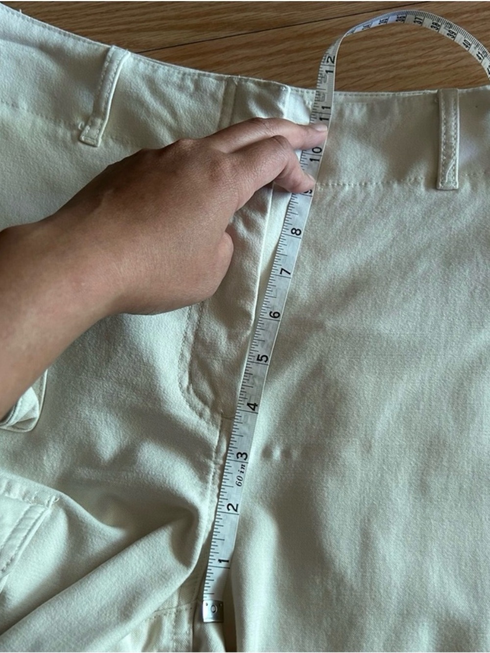 Wilfred Free Aritzia Beige Wide Leg Cargo Pants Women’s 6 - Picture 7 of 8